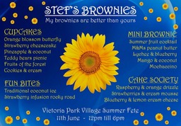 Stef's Brownies Victoria Park Village Fete