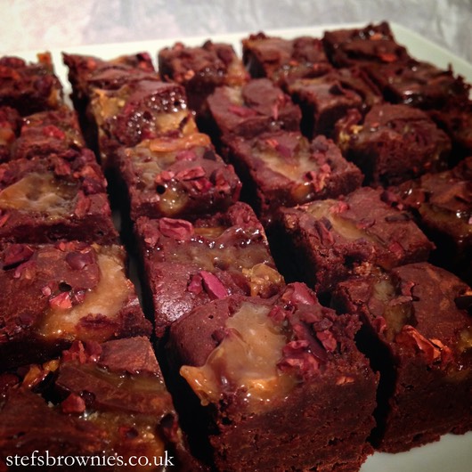 Salted Caramel Brownies